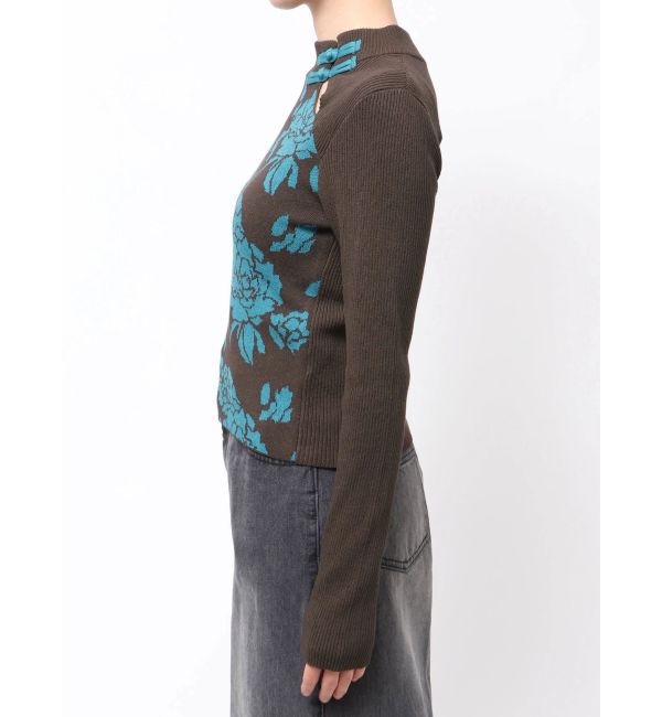 MURUA「チャイナリブニット」|ニット・セーター|