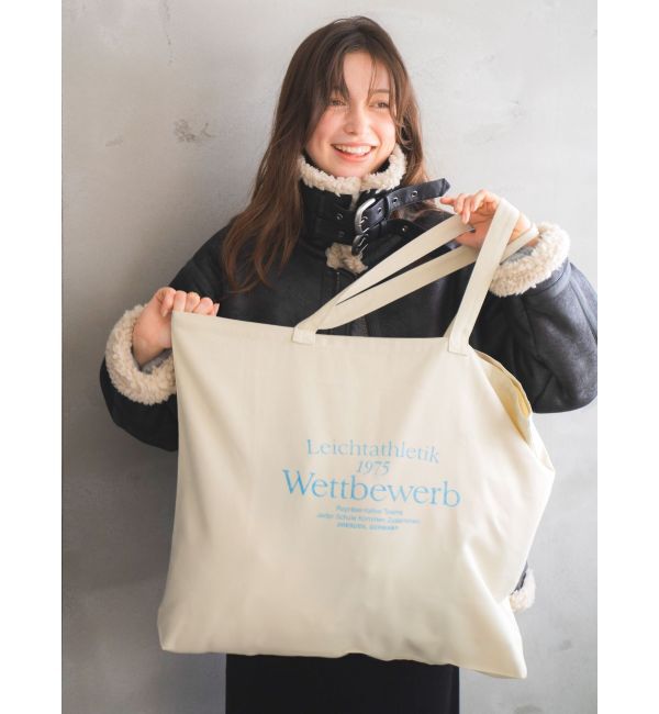 Ungrid「ロゴトートバッグ」|トートバッグ|