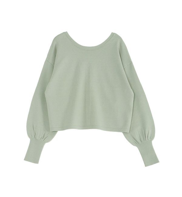 LAGUNAMOON「2WAYミニパールニットプルオーバー」|ニット・セーター|