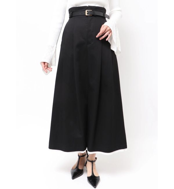 LAGUNAMOON「スリットチノスカート」|スカート|