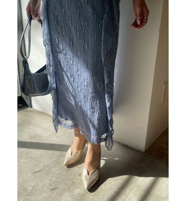 LAGUNAMOON「LADYレースフリルデザインボレロキャミワンピース」|ドレス|