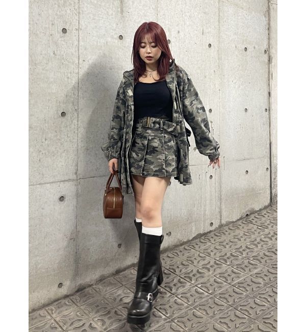 EVRIS「ミリタリーデザインルーズブルゾン【セットアップ着用可能】」|ブルゾン・スタジャン|