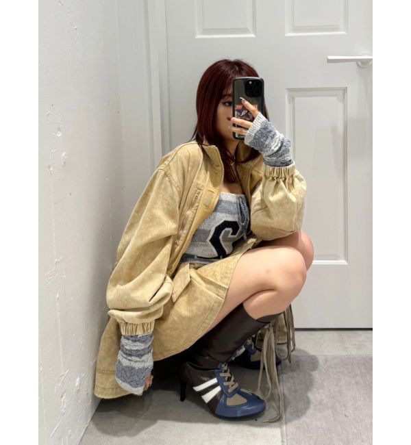 EVRIS「ミリタリーデザインルーズブルゾン【セットアップ着用可能】」|ブルゾン・スタジャン|