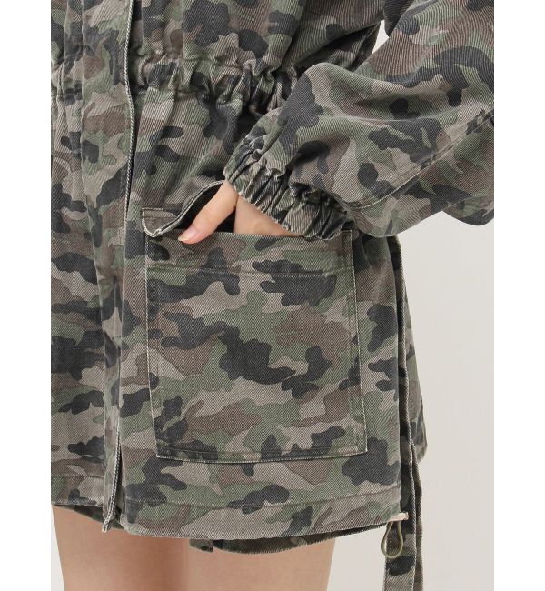 EVRIS「ミリタリーデザインルーズブルゾン【セットアップ着用可能】」|ブルゾン・スタジャン|