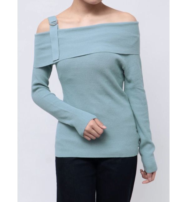 jouetie「オフショルダーニットトップス」|ニット・セーター|