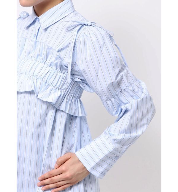 jouetie「ビスチェレイヤードシャツ」|シャツ・ブラウス|