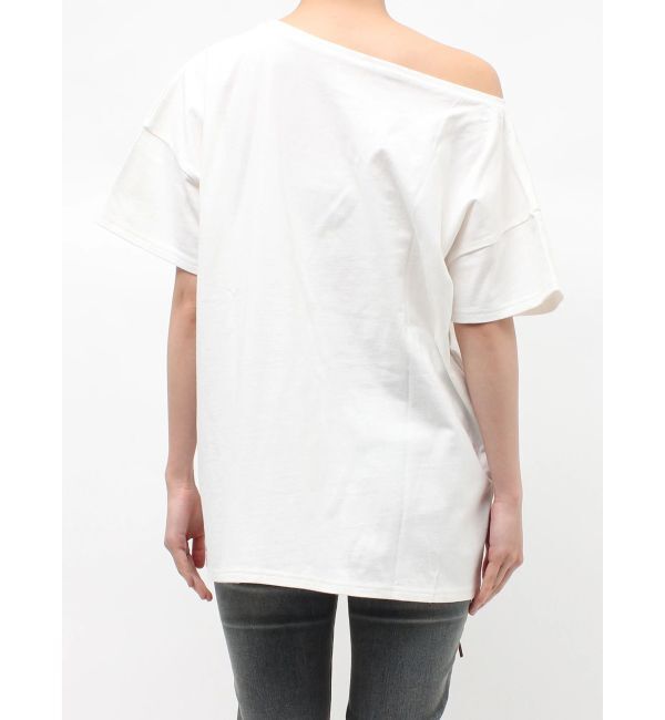 jouetie「チェリーワンショルルーズTシャツ」|Tシャツ・カットソー|