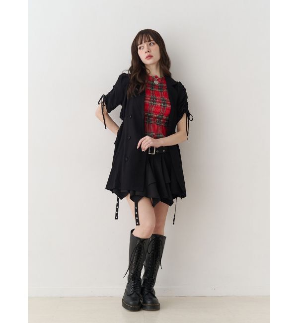 jouetie「ギャザースリーブジャケットミニワンピース」|ワンピース|