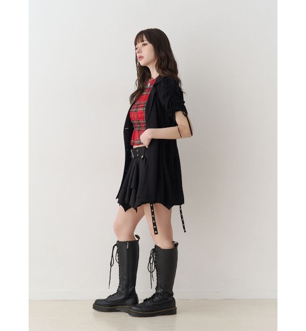 jouetie「ギャザースリーブジャケットミニワンピース」|ワンピース|