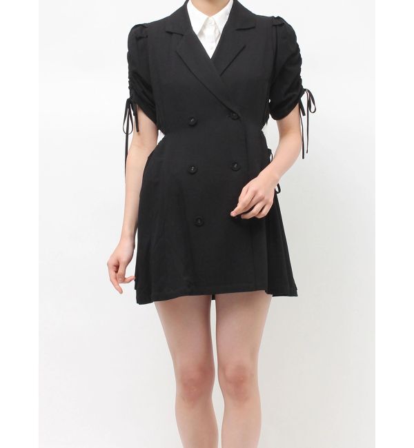 jouetie「ギャザースリーブジャケットミニワンピース」|ワンピース|