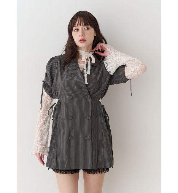 jouetie「ギャザースリーブジャケットミニワンピース」|ワンピース|