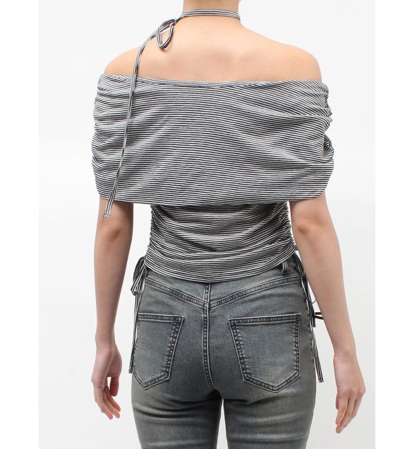 jouetie「パターンオフショルトップス」|Tシャツ・カットソー|