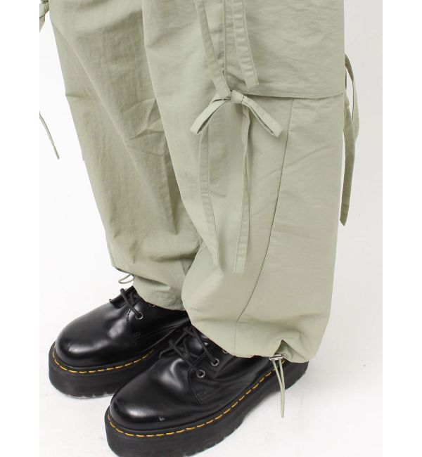 jouetie「ペプラムナイロンルーズパンツ」|その他|