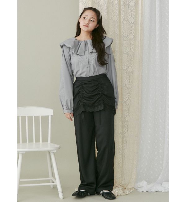 merry jenny「サテンレイヤードパンツ」|その他|