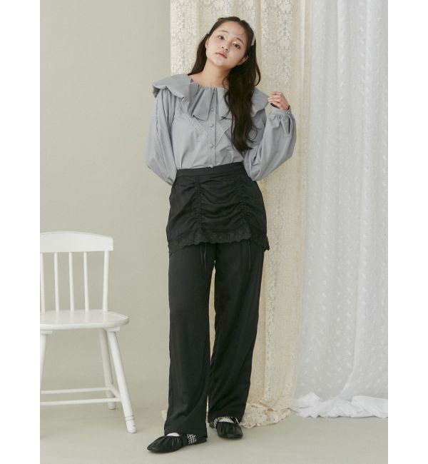 merry jenny「サテンレイヤードパンツ」|その他|