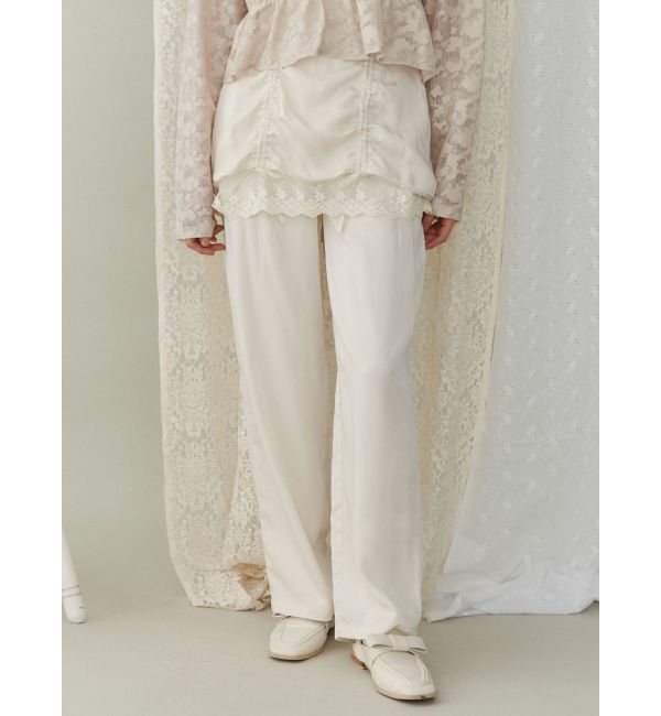 merry jenny「サテンレイヤードパンツ」|その他|