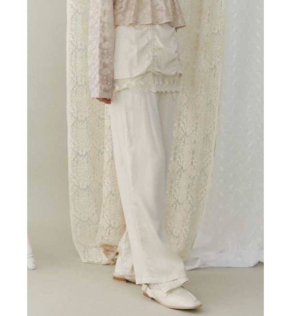 merry jenny「サテンレイヤードパンツ」|その他|