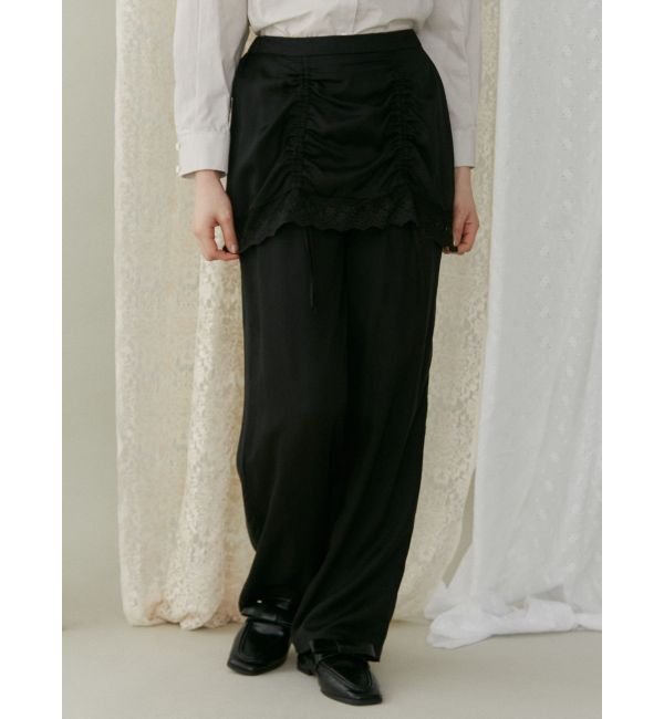 merry jenny「サテンレイヤードパンツ」|その他|