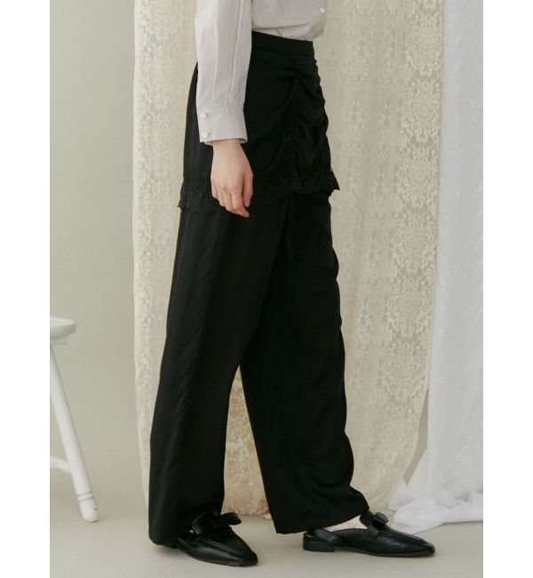 merry jenny「サテンレイヤードパンツ」|その他|
