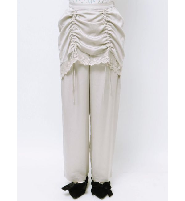 merry jenny「サテンレイヤードパンツ」|その他|