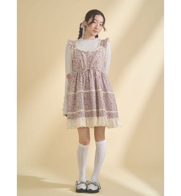 merry jenny「petit flowerフレアミニワンピース」|ワンピース|