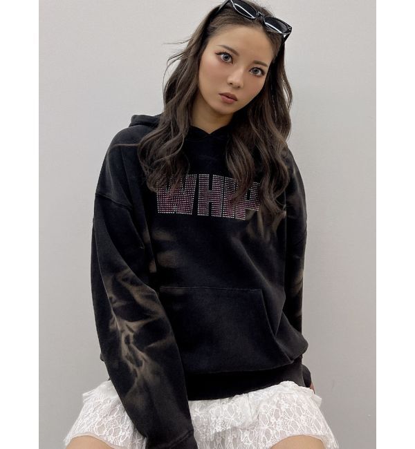 GYDA「WHIP STUDSスウェットパーカー」|パーカー|