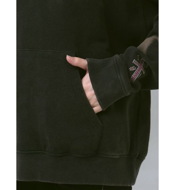 GYDA「WHIP STUDSスウェットパーカー」|パーカー|