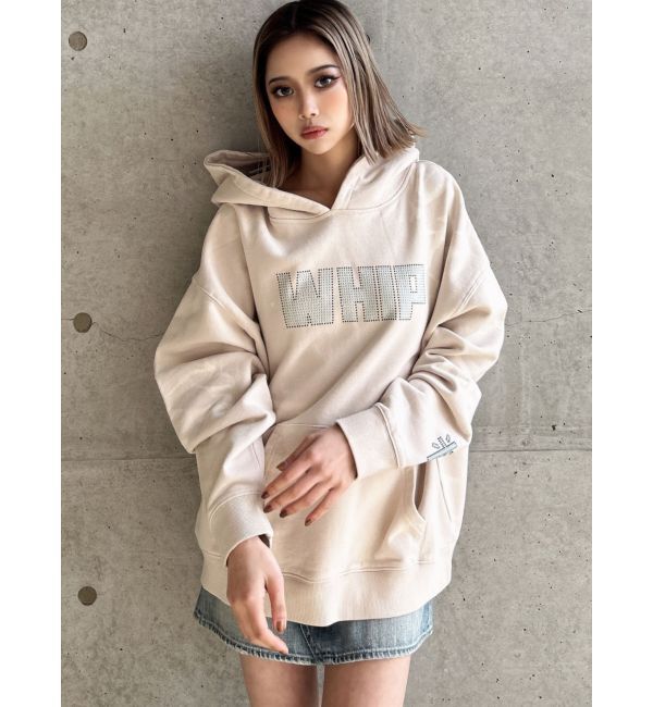 GYDA「WHIP STUDSスウェットパーカー」|パーカー|