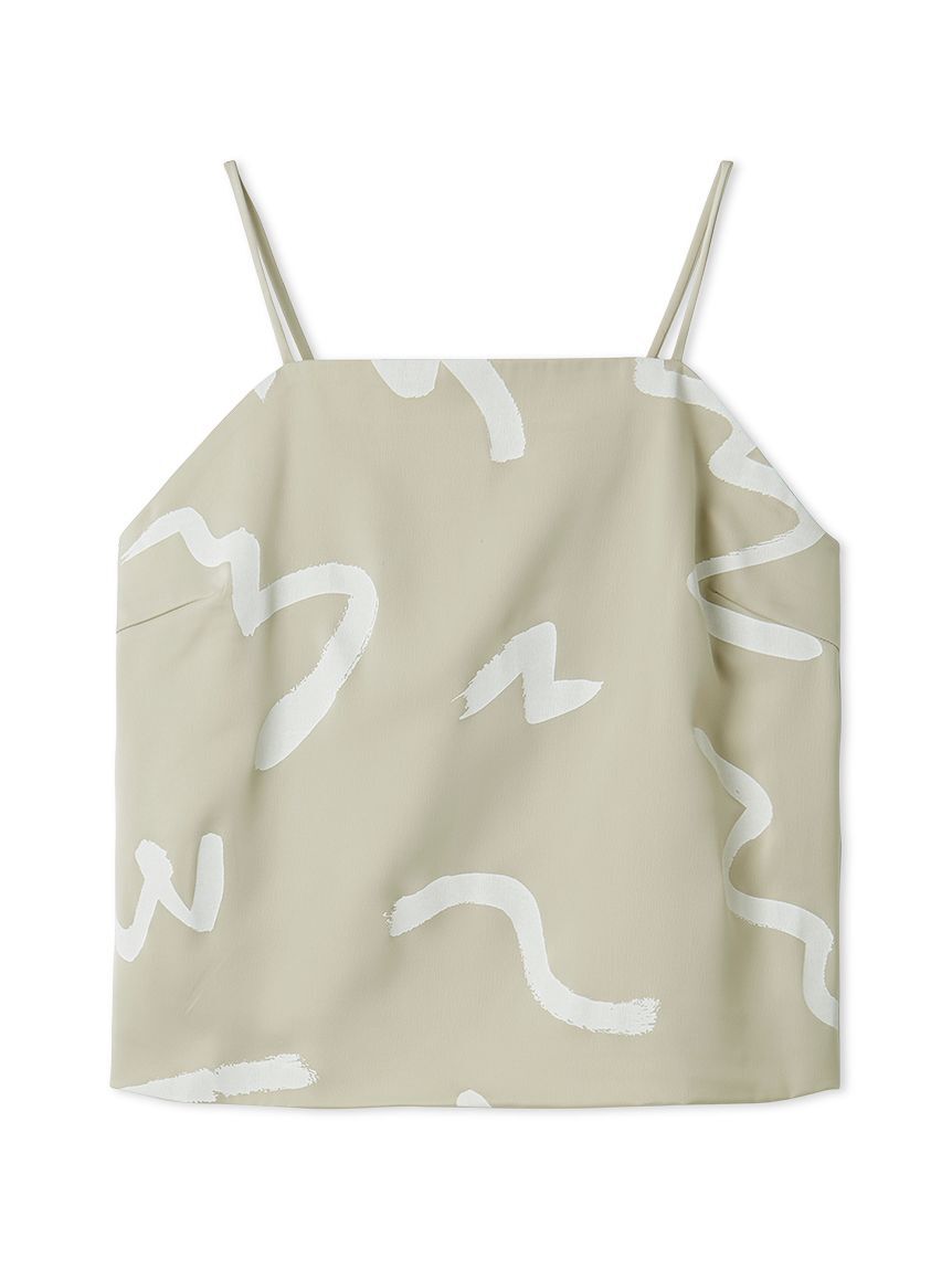 emmi atelier「サテンドロストキャミソール【セットアップ対応】」|キャミソール|