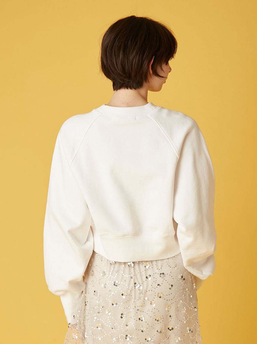 FURFUR「ファニーモチーフ刺繍スウェット」|スウェット・ジャージ|