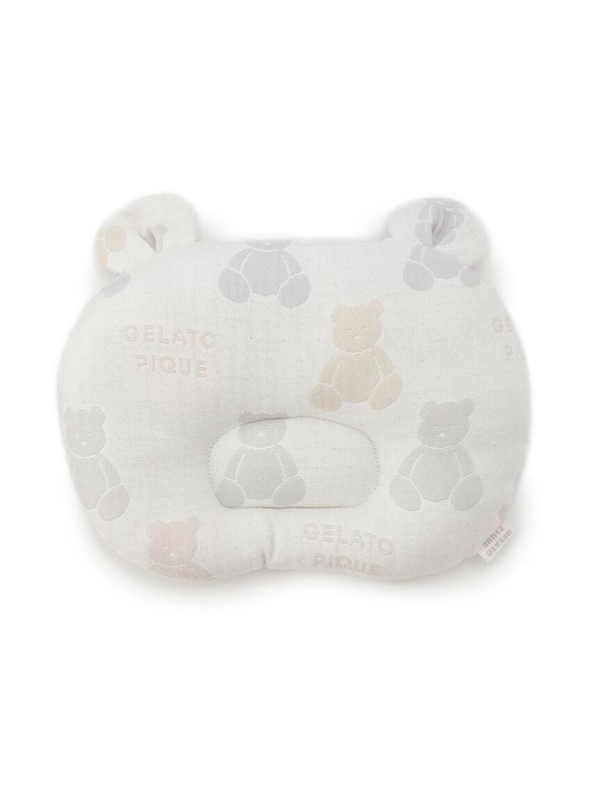 GELATO PIQUE KIDS & BABY「【BABY】ベア３重ガーゼピロー」|その他ベビー用品|