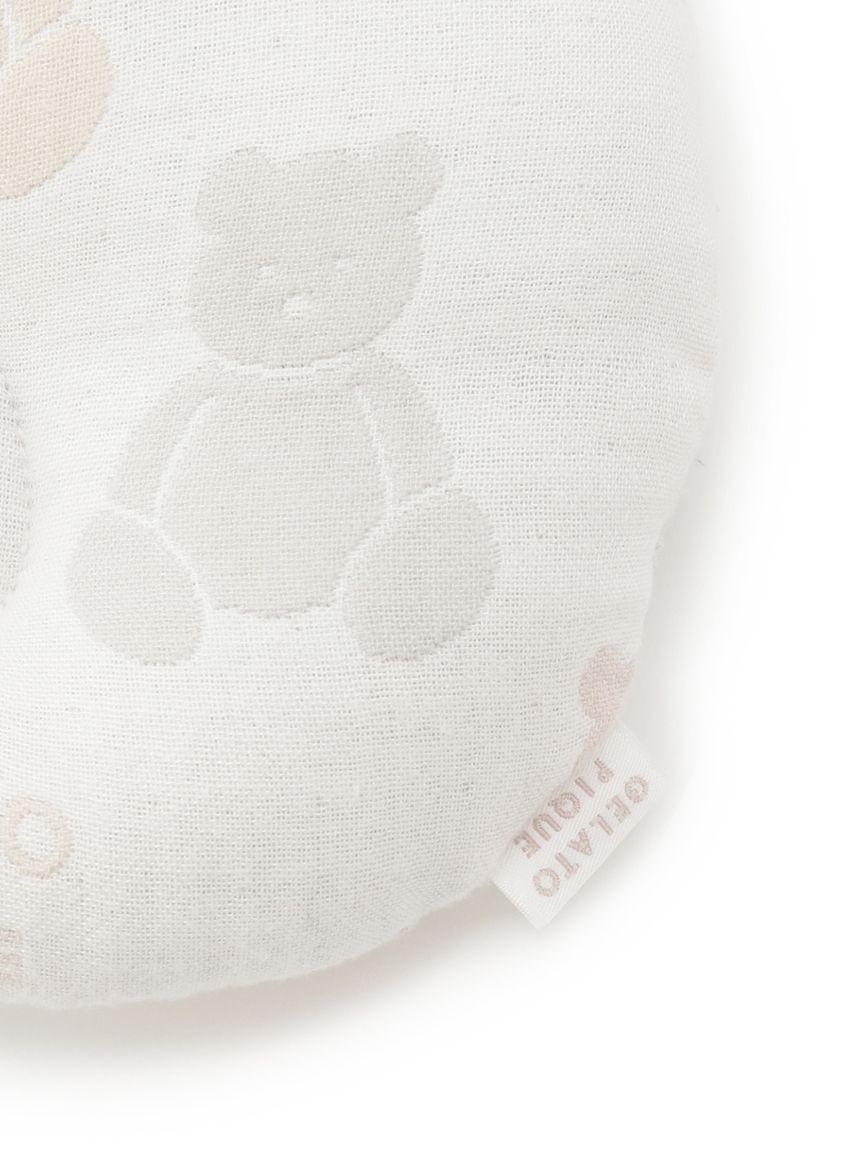 GELATO PIQUE KIDS & BABY「【ラッピング済み】【BABY】ベア３重ガーゼブランケット&ピローSET」|その他ベビー用品|