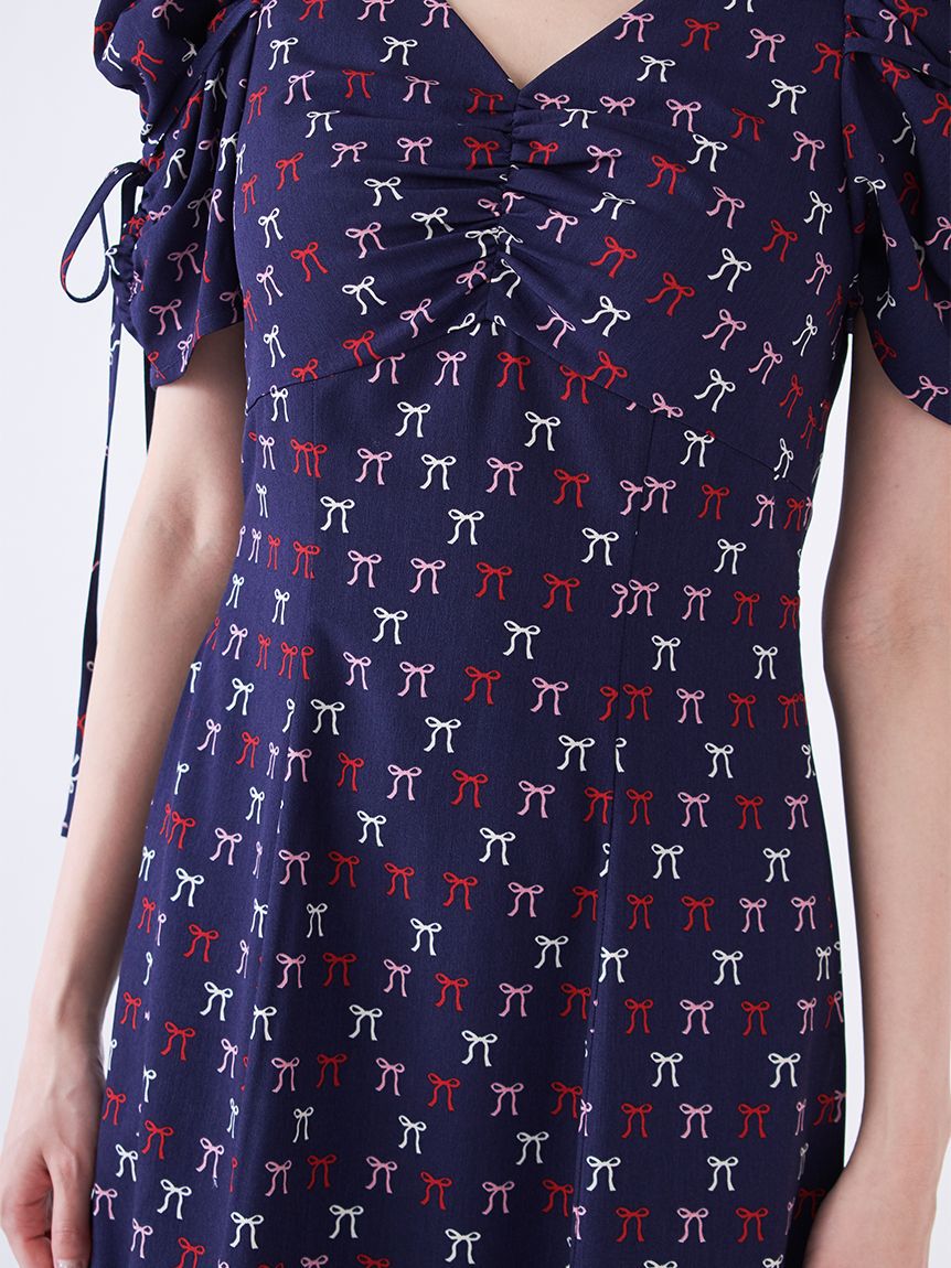 SNIDEL「リボンモチーフワンピース」|ワンピース|