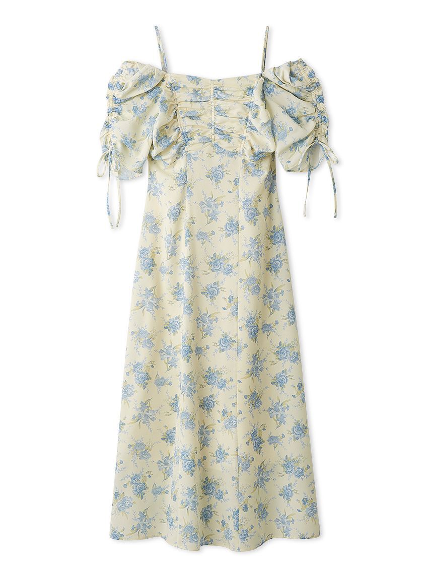 SNIDEL「【WEB限定/ROSE Collection】ROSEプリントワンピース」|ワンピース|