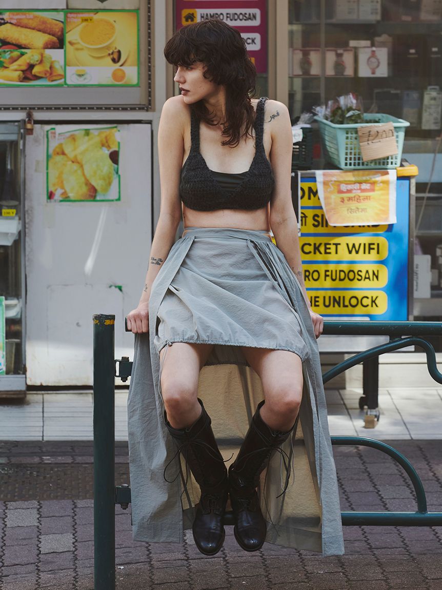 styling/「【S/S(エスバイエス)】＜ウォッシャブル・撥水＞ラップスカート」|スカート|