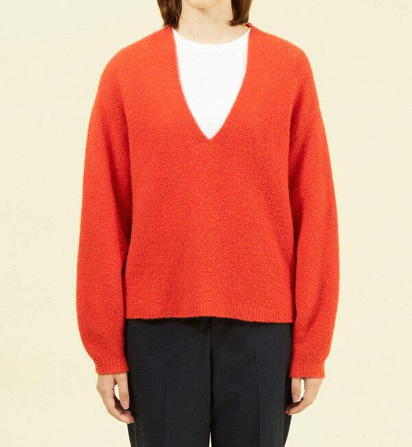 MACKINTOSH PHILOSOPHY「フラッフィーVネックニットプルオーバー」|ニット・セーター|