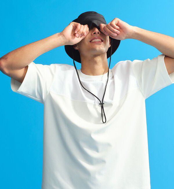 MACKINTOSH PHILOSOPHY「COOLDOTS フロントコンビTシャツ」|Tシャツ・カットソー|ホワイト