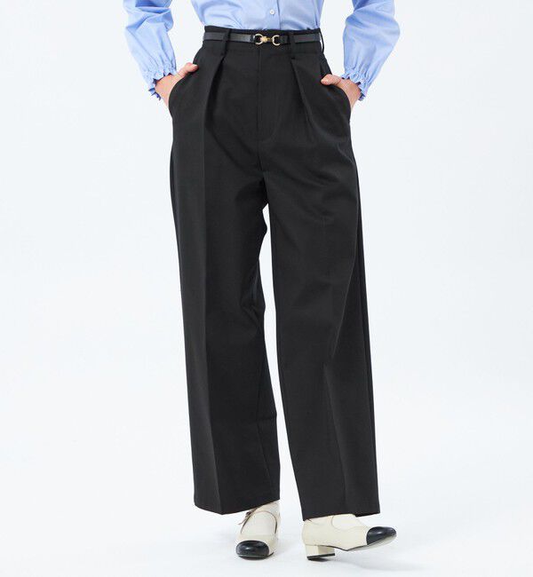 MACKINTOSH PHILOSOPHY「インタックワイドチノパンツ」|その他|ブラック