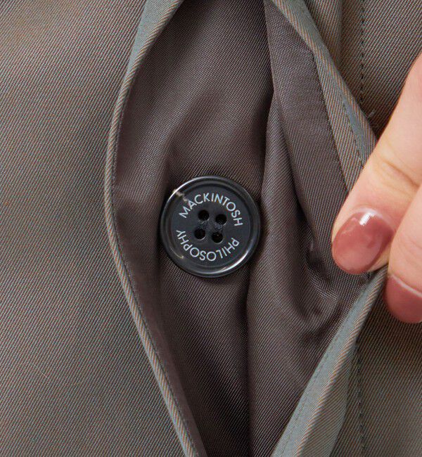 MACKINTOSH PHILOSOPHY「【WEB&一部店舗限定】コットンギャバジントレンチコート」|トレンチコート|