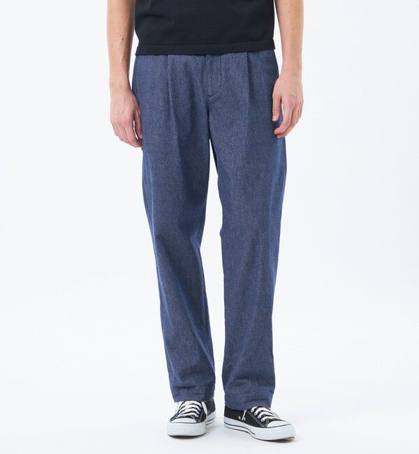 MACKINTOSH PHILOSOPHY「ワンタックテーパード 10ozデニム」|デニム|ネイビー