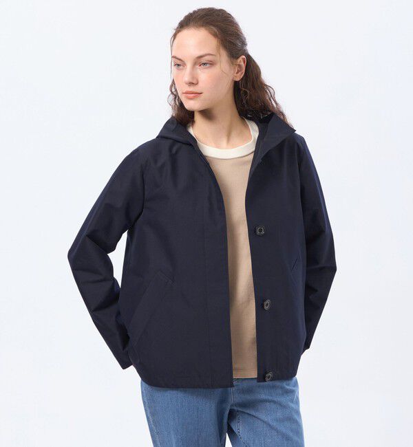 MACKINTOSH PHILOSOPHY「【CLUNY(クルニー)】レインウェザークロス製」|ブルゾン・スタジャン|ネイビー