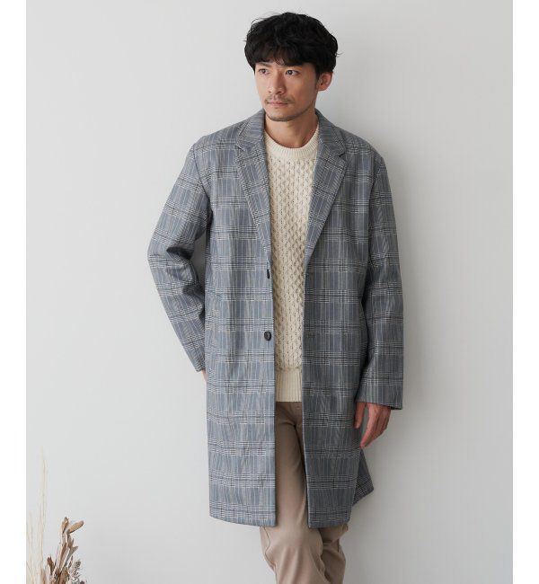 IKKA LOUNGE「【消臭】EASYSTRETCHチェスターコート」|トレンチコート|