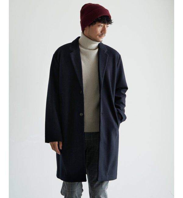 IKKA LOUNGE「【消臭】EASYSTRETCHチェスターコート」|トレンチコート|