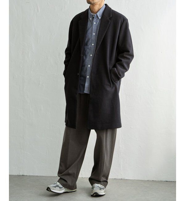IKKA LOUNGE「【消臭】EASYSTRETCHチェスターコート」|トレンチコート|