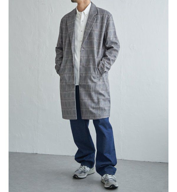 IKKA LOUNGE「【消臭】EASYSTRETCHチェスターコート」|トレンチコート|