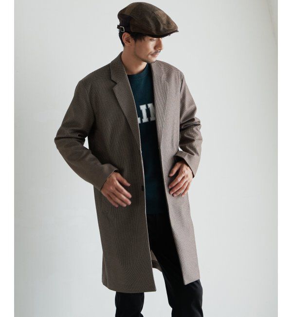 IKKA LOUNGE「【消臭】EASYSTRETCHチェスターコート」|トレンチコート|