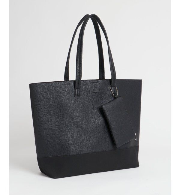 ikka「バイカラーシュリンクトートバッグ」|その他|