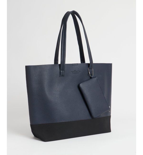 ikka「バイカラーシュリンクトートバッグ」|その他|