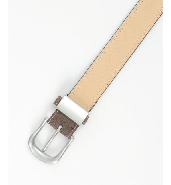 ikka「カラーステッチスウェードベルト」|ダウンベスト・ベスト|