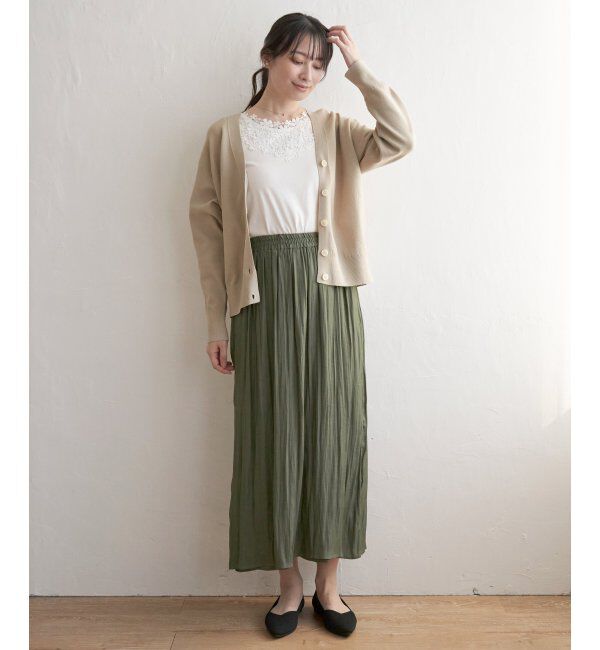 ikka「カッセンボリュームラップスカーチョ」|その他|